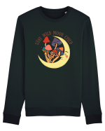 Stay Wild Moon Child Mushroom Moon Bluză mânecă lungă Unisex Rise