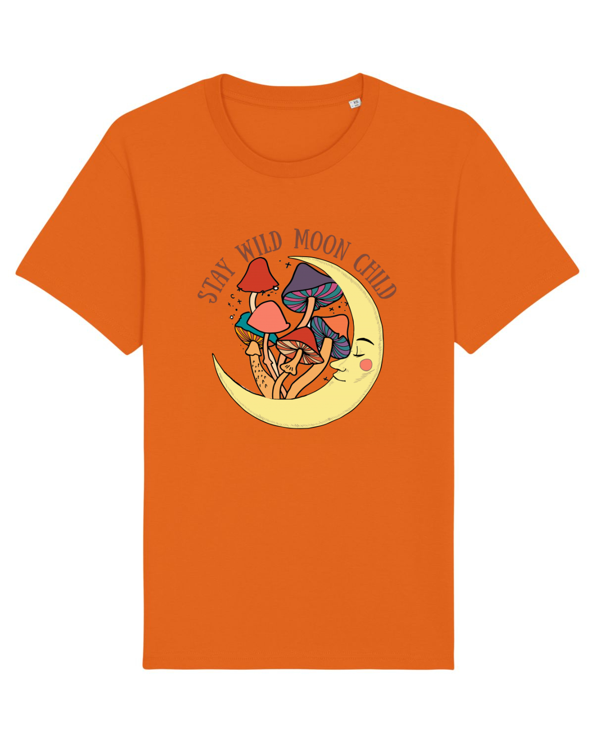 Tricou mânecă scurtă Unisex Rocker Bright Orange