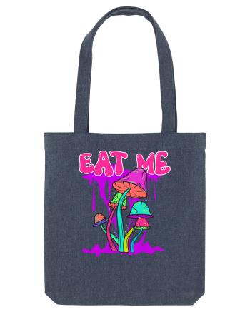 Eat Me Mushroom Hippie Midnight Blue