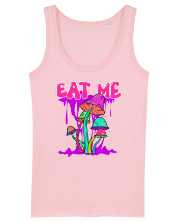 Eat Me Mushroom Hippie Cotton Pink