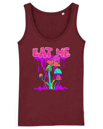 Eat Me Mushroom Hippie Burgundy