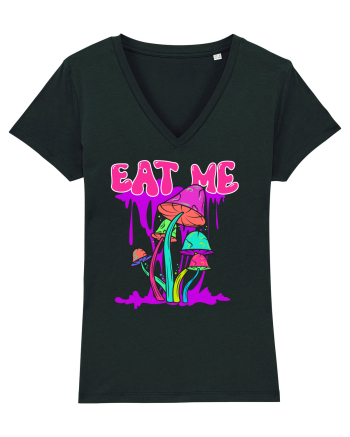Eat Me Mushroom Hippie Black