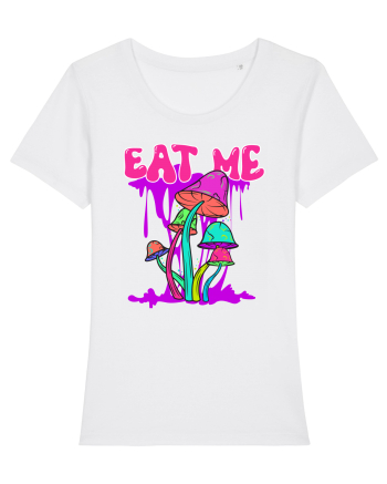 Eat Me Mushroom Hippie White