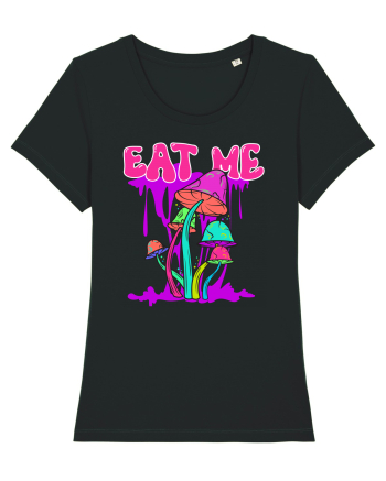 Eat Me Mushroom Hippie Black