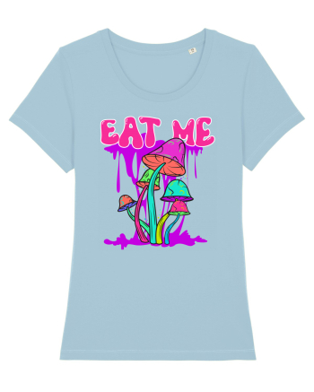Eat Me Mushroom Hippie Sky Blue