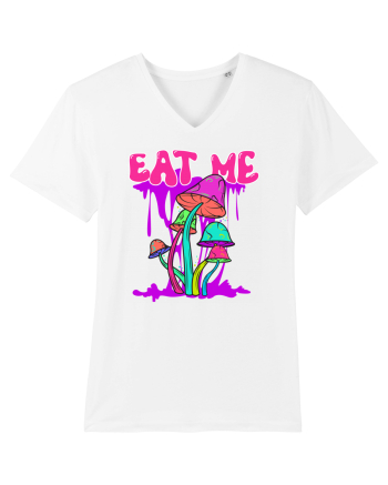 Eat Me Mushroom Hippie White