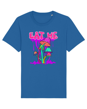 Eat Me Mushroom Hippie Royal Blue