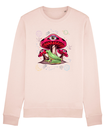  Frog Mushroom Galaxy Psychedelic Candy Pink