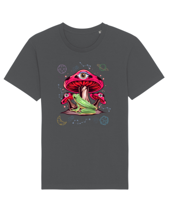  Frog Mushroom Galaxy Psychedelic Anthracite