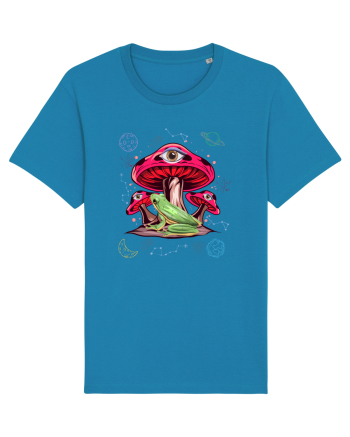  Frog Mushroom Galaxy Psychedelic Azur