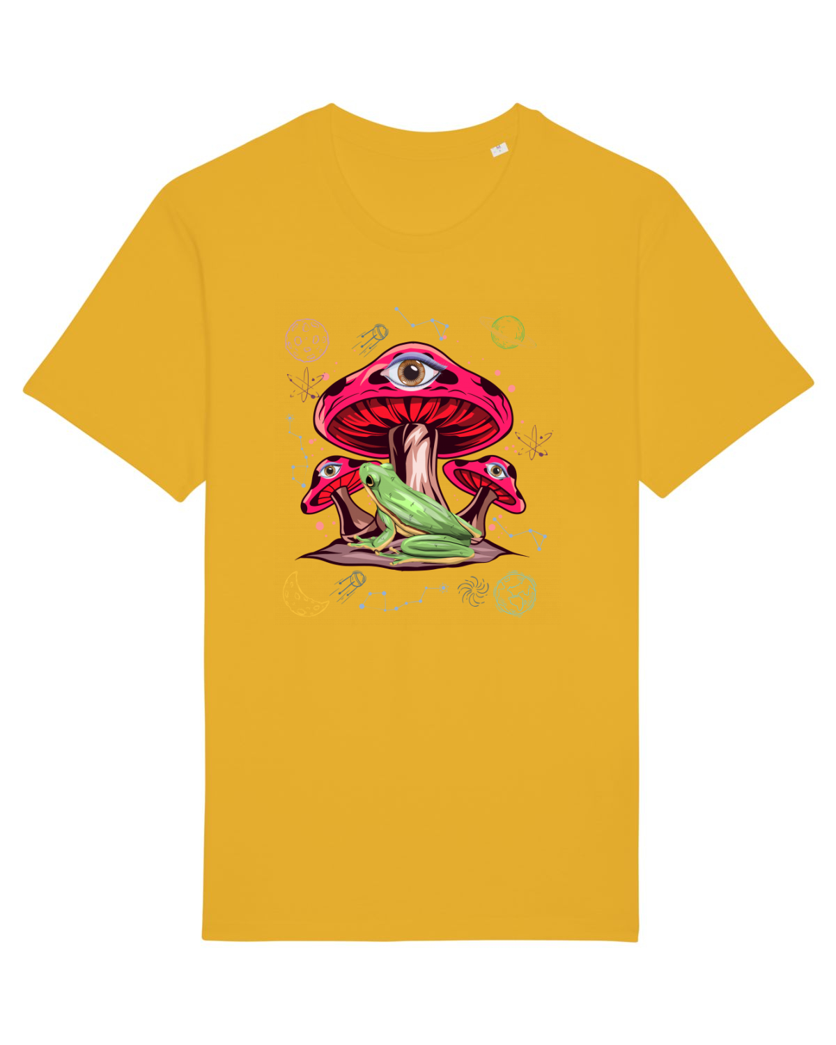 Tricou mânecă scurtă Unisex Rocker Spectra Yellow