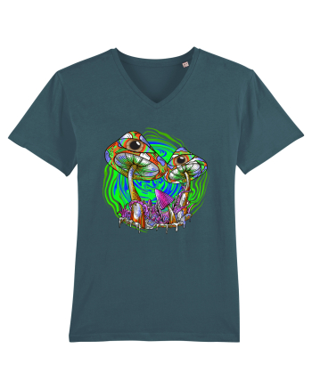 Trippy Psychedelic Mushroom Eyes Stargazer