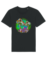 Trippy Psychedelic Mushroom Eyes Tricou mânecă scurtă Unisex Rocker
