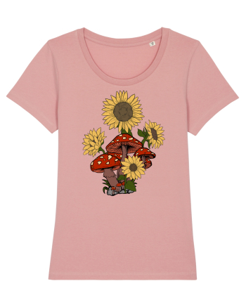 Sunflower Mushroom Psychedelic Canyon Pink