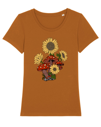 Sunflower Mushroom Psychedelic Roasted Orange