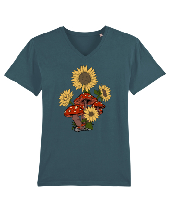 Sunflower Mushroom Psychedelic Stargazer