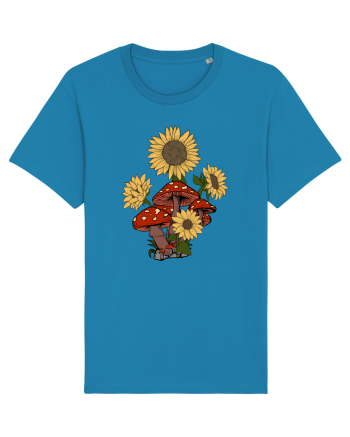 Sunflower Mushroom Psychedelic Azur