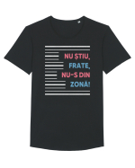 Nu știu, frate, nu-s din zonă! Tricou mânecă scurtă guler larg Bărbat Skater