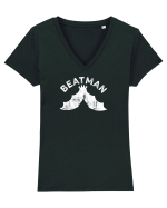 Beatman Tricou mânecă scurtă guler V Damă Evoker