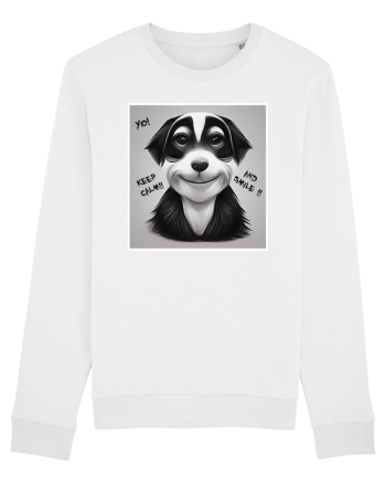 smile dog White