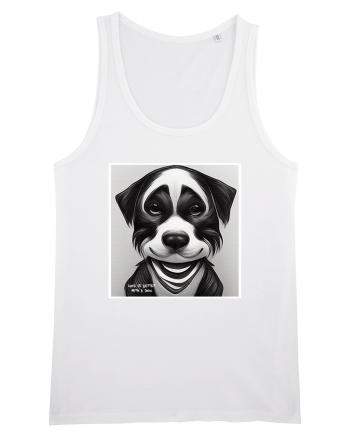 cute dog White