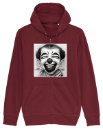 clown Hanorac cu fermoar Unisex Connector