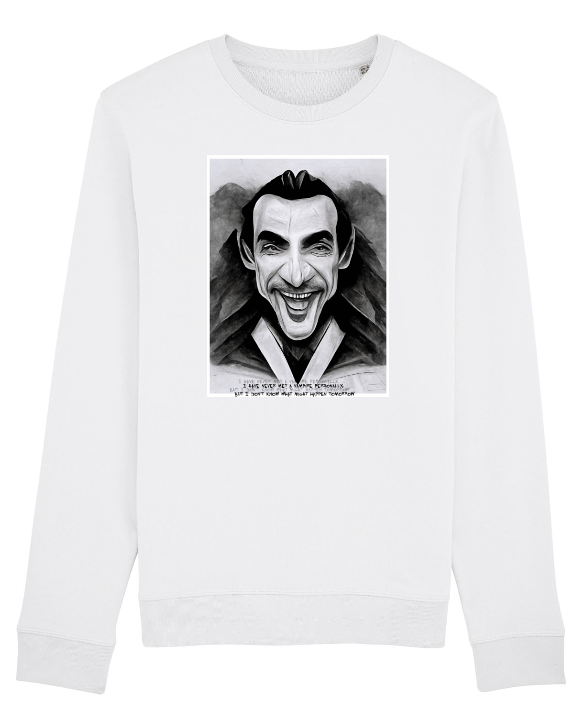 Bluză mânecă lungă Unisex Rise White