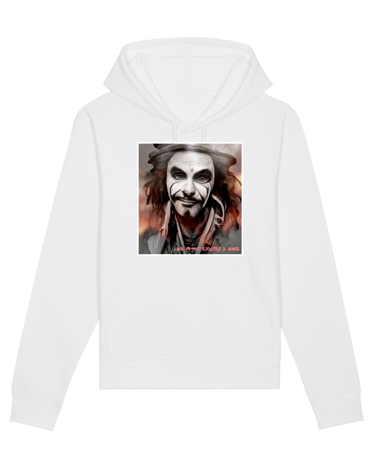 Hanorac Unisex Drummer White