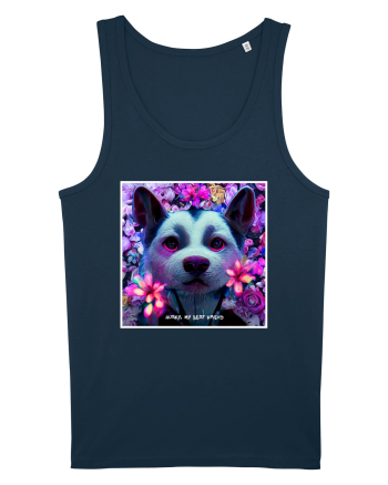 husky little dog Navy