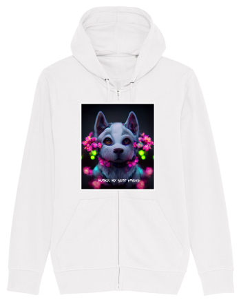 husky puppy White
