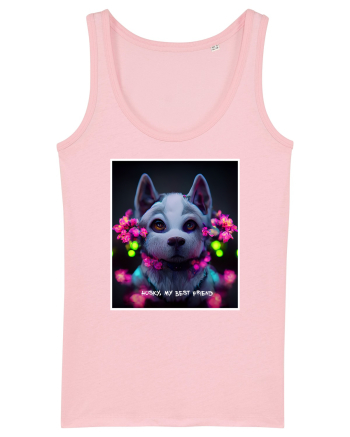 husky puppy Cotton Pink