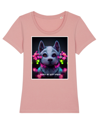 husky puppy Canyon Pink