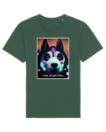 husky siberian dog Tricou mânecă scurtă Unisex Rocker