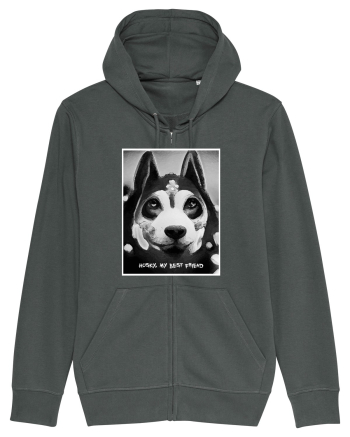husky black and white Anthracite