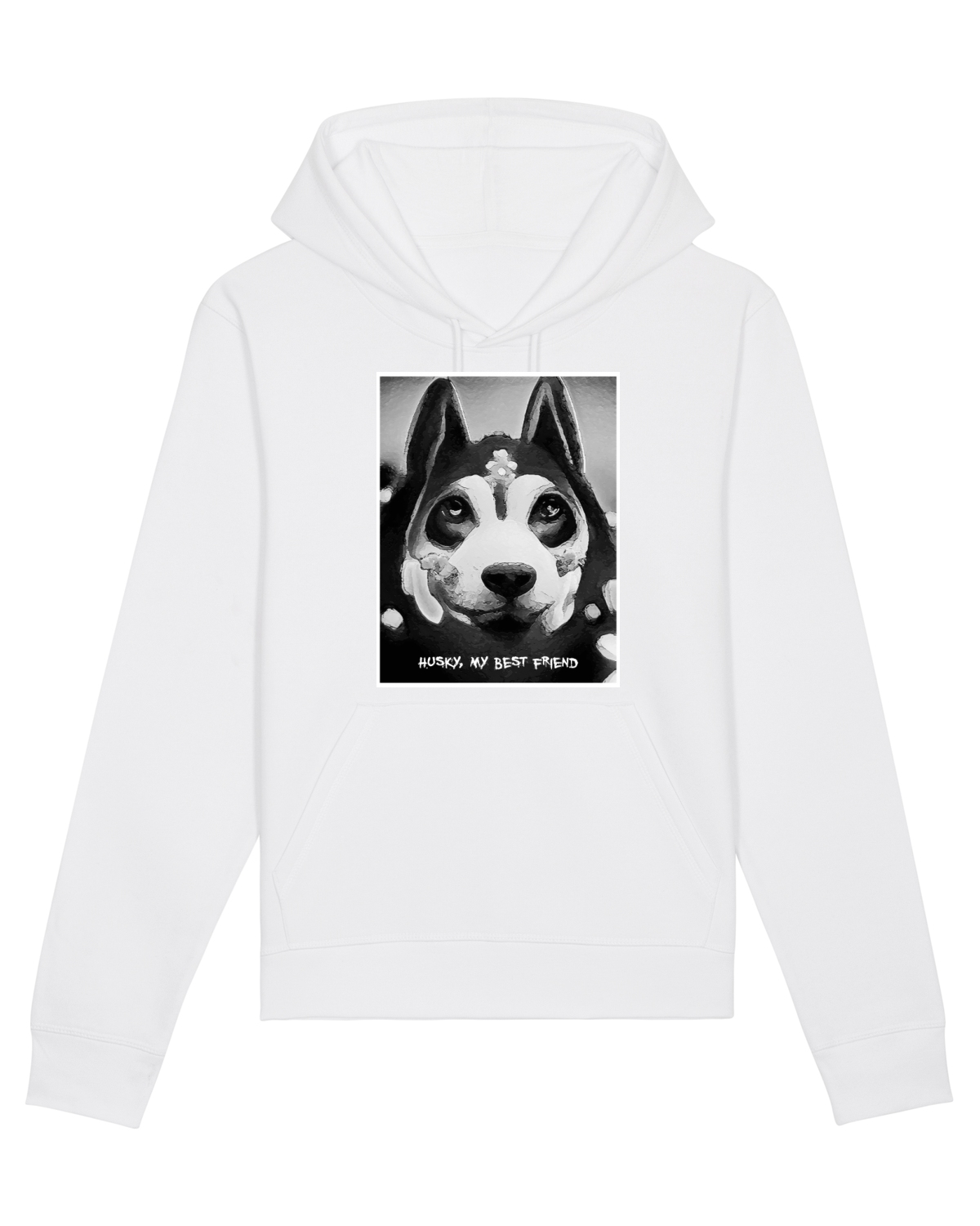 Hanorac Unisex Drummer White