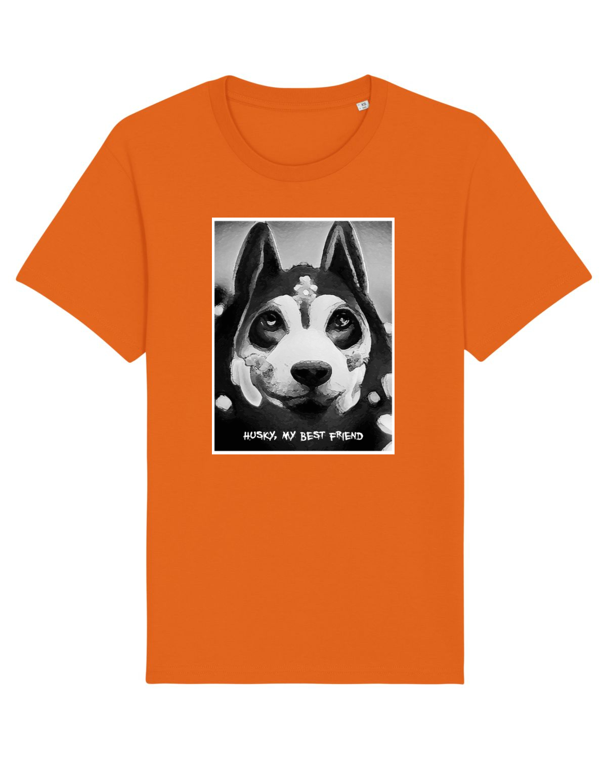 Tricou mânecă scurtă Unisex Rocker Bright Orange