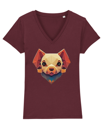 little dog Burgundy