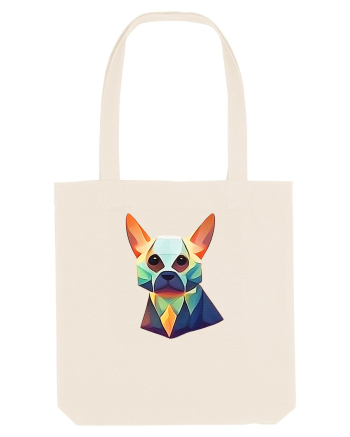 geometric dog Natural