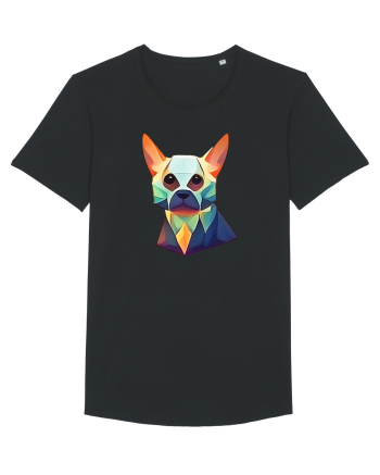 geometric dog Black