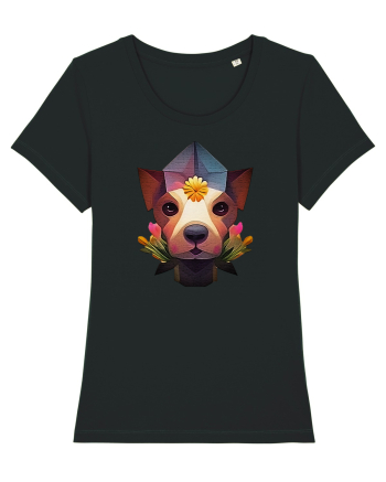 artsy dog Black