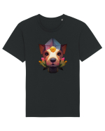 artsy dog Tricou mânecă scurtă Unisex Rocker
