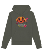dog flower Hanorac Unisex Drummer