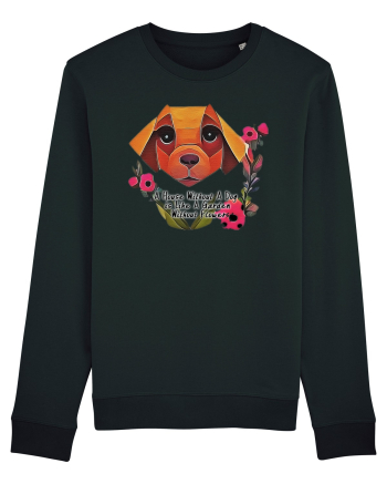 dog flower Black