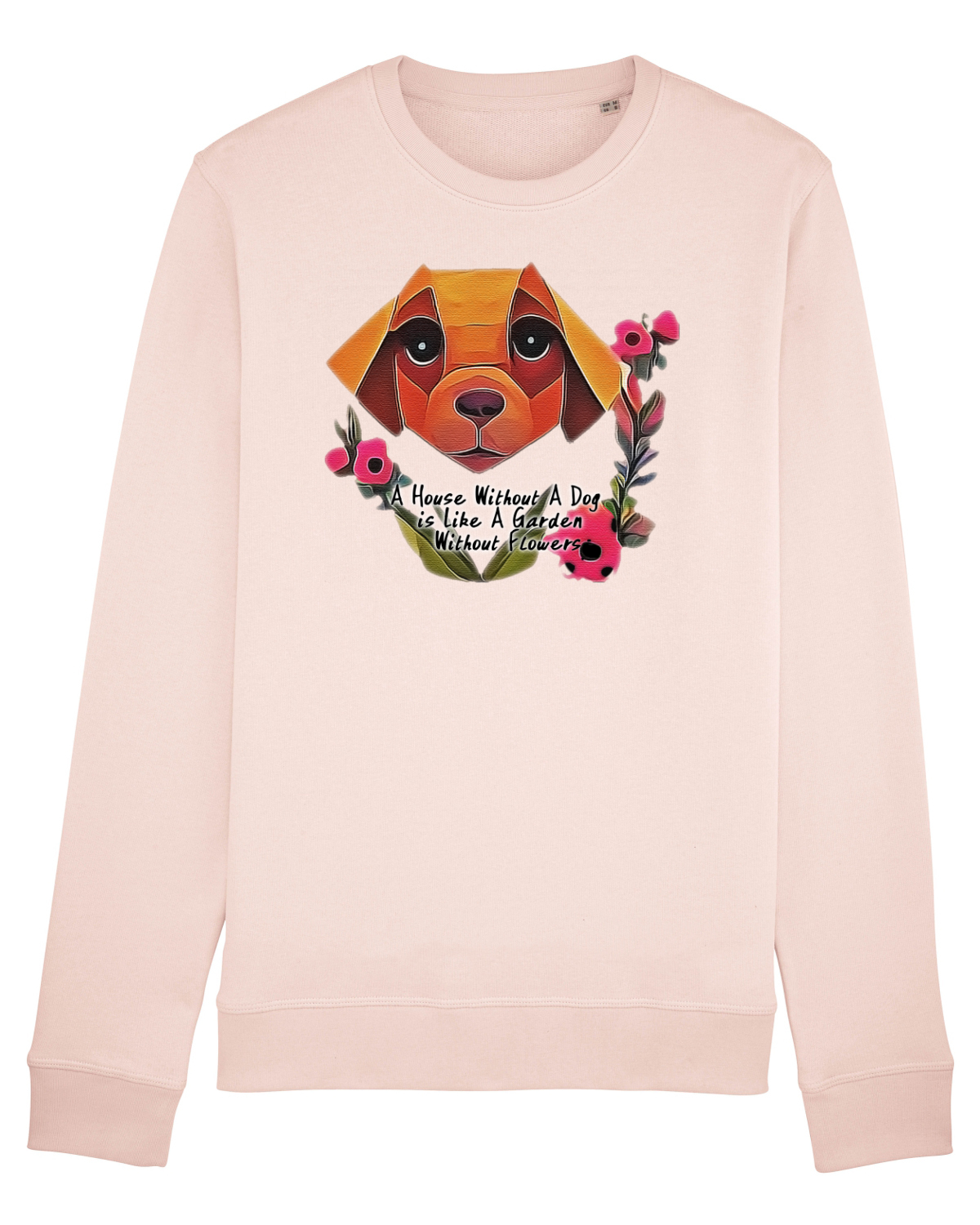 Bluză mânecă lungă Unisex Rise Candy Pink