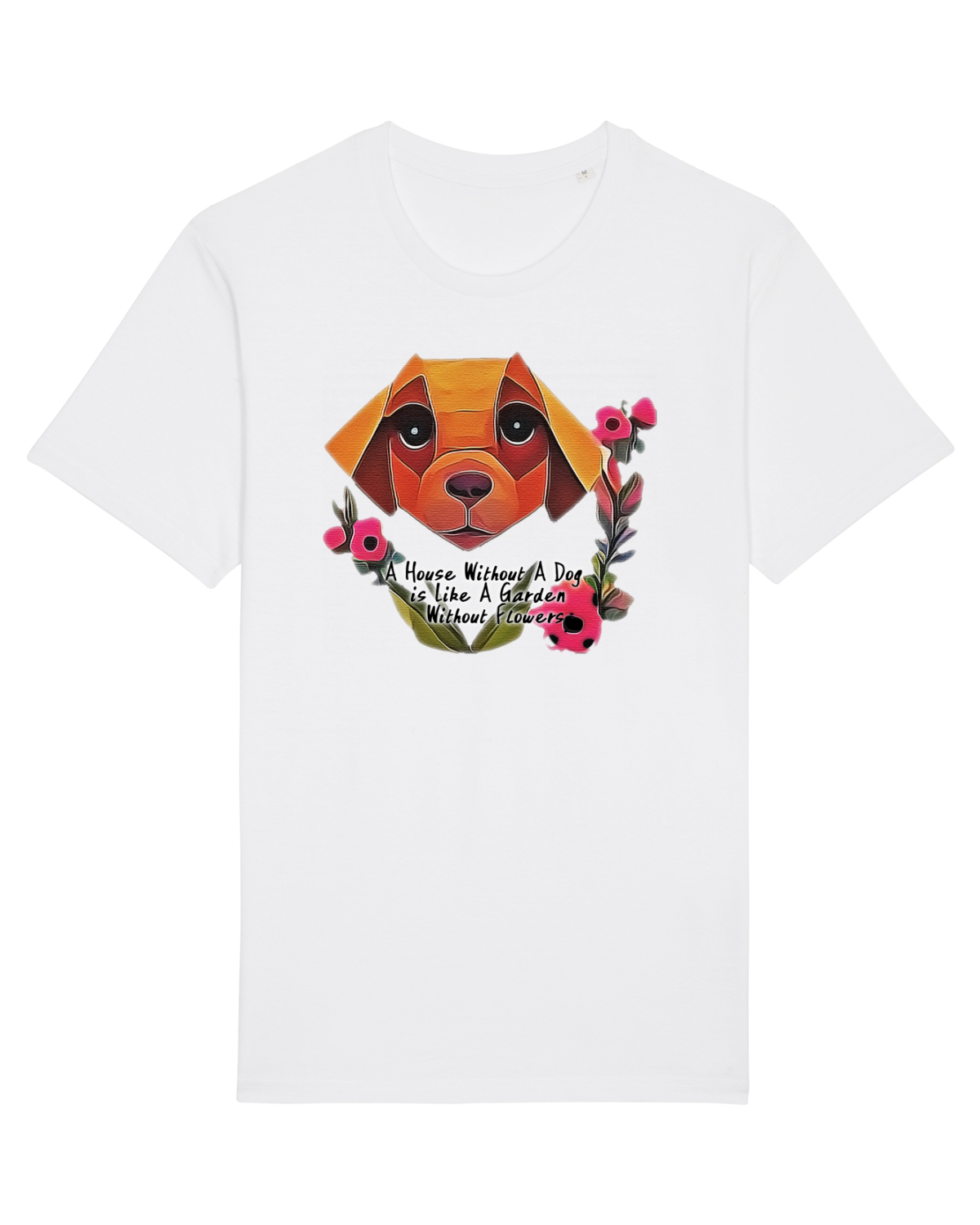 Tricou mânecă scurtă Unisex Rocker White