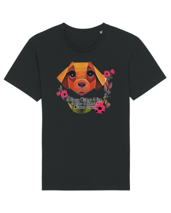 dog flower Black