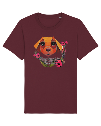 dog flower Burgundy