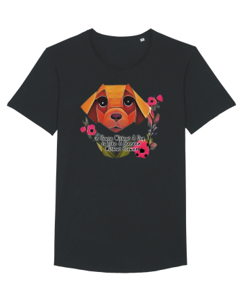 dog flower Black