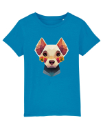 catel stilizat Tricou mânecă scurtă  Copii Mini Creator