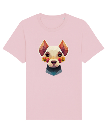 catel stilizat Cotton Pink